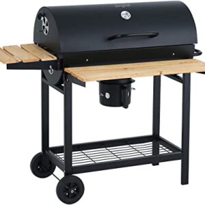 Heavy Duty Trolley Charcoal BBQ Grill